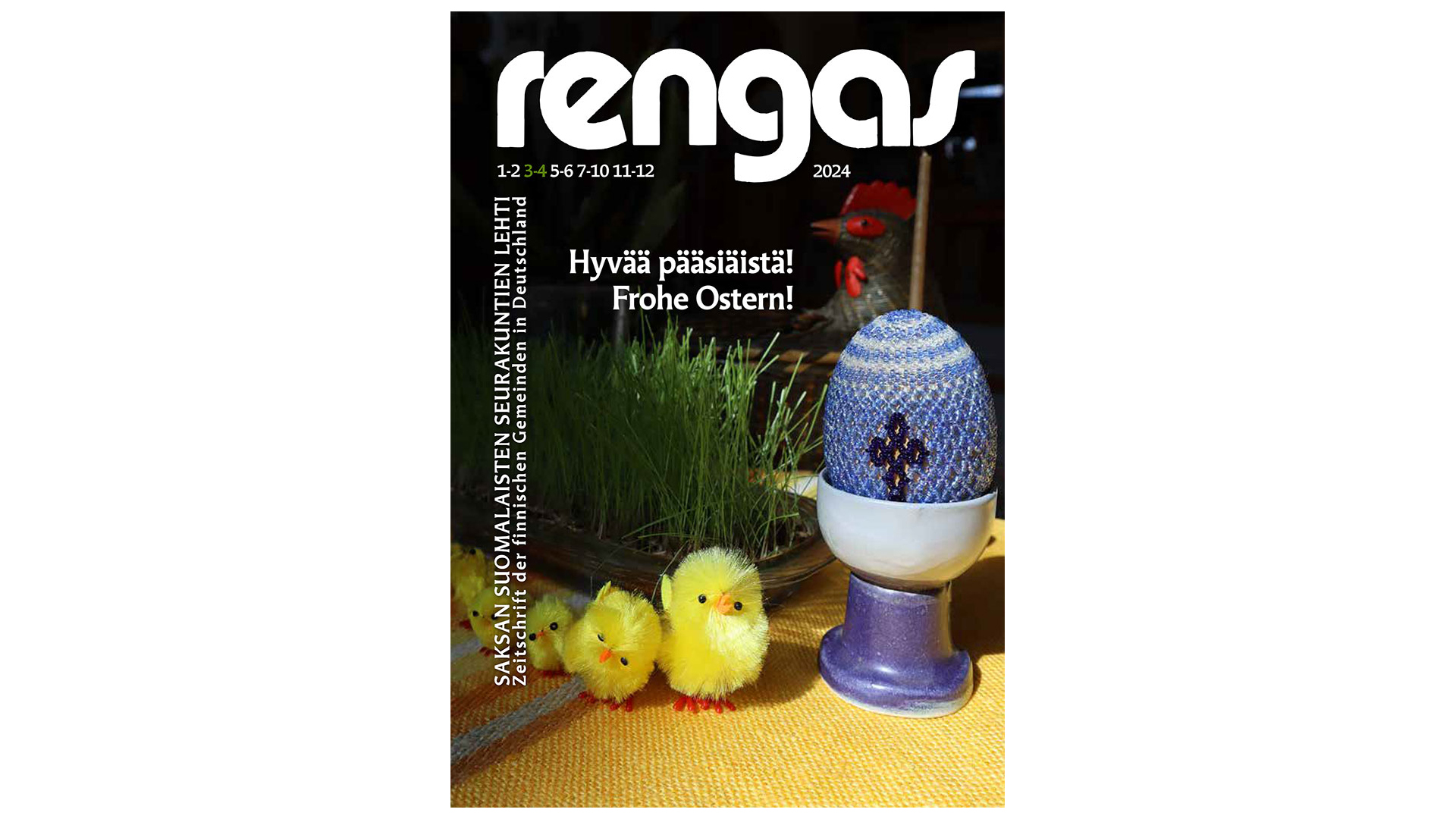 Rengas-lehden 3-4/2024 kansikuva