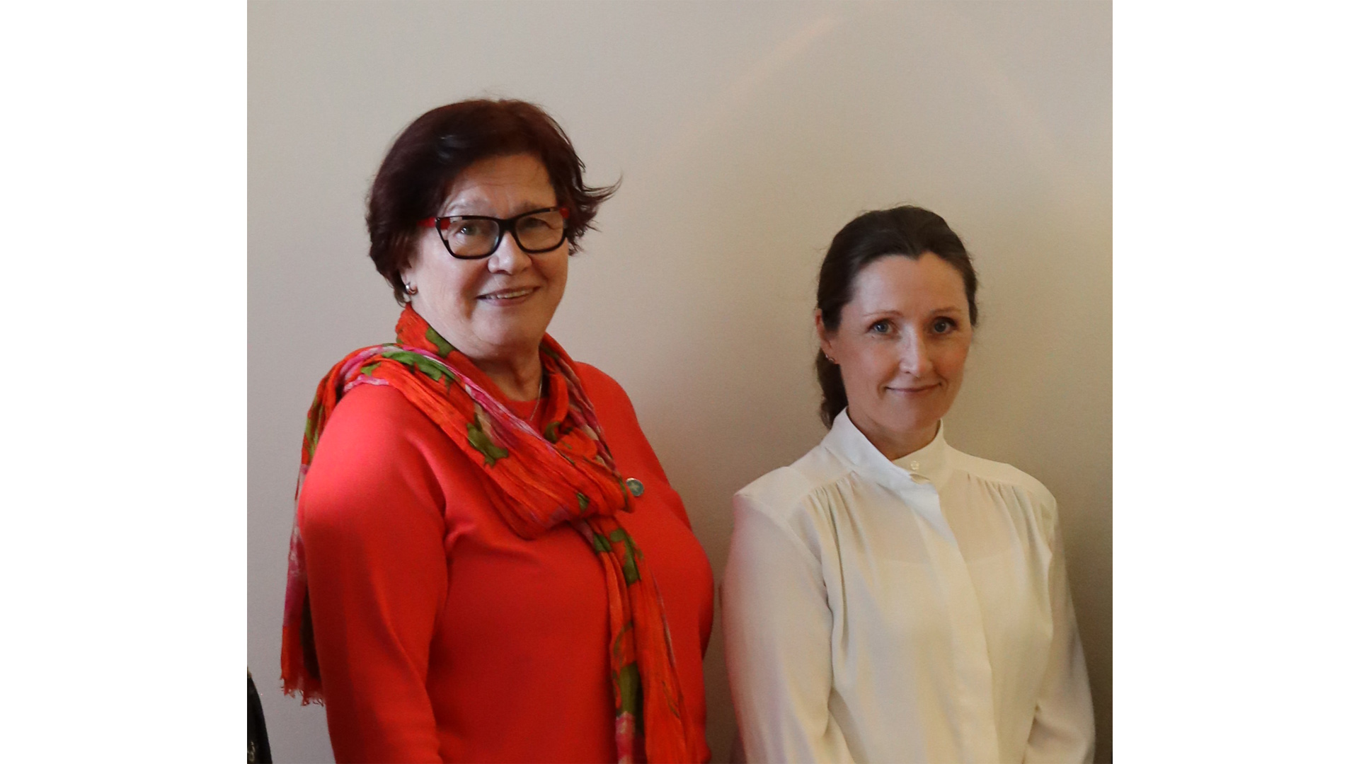 Katriina Wegener ja Reina Waissi
