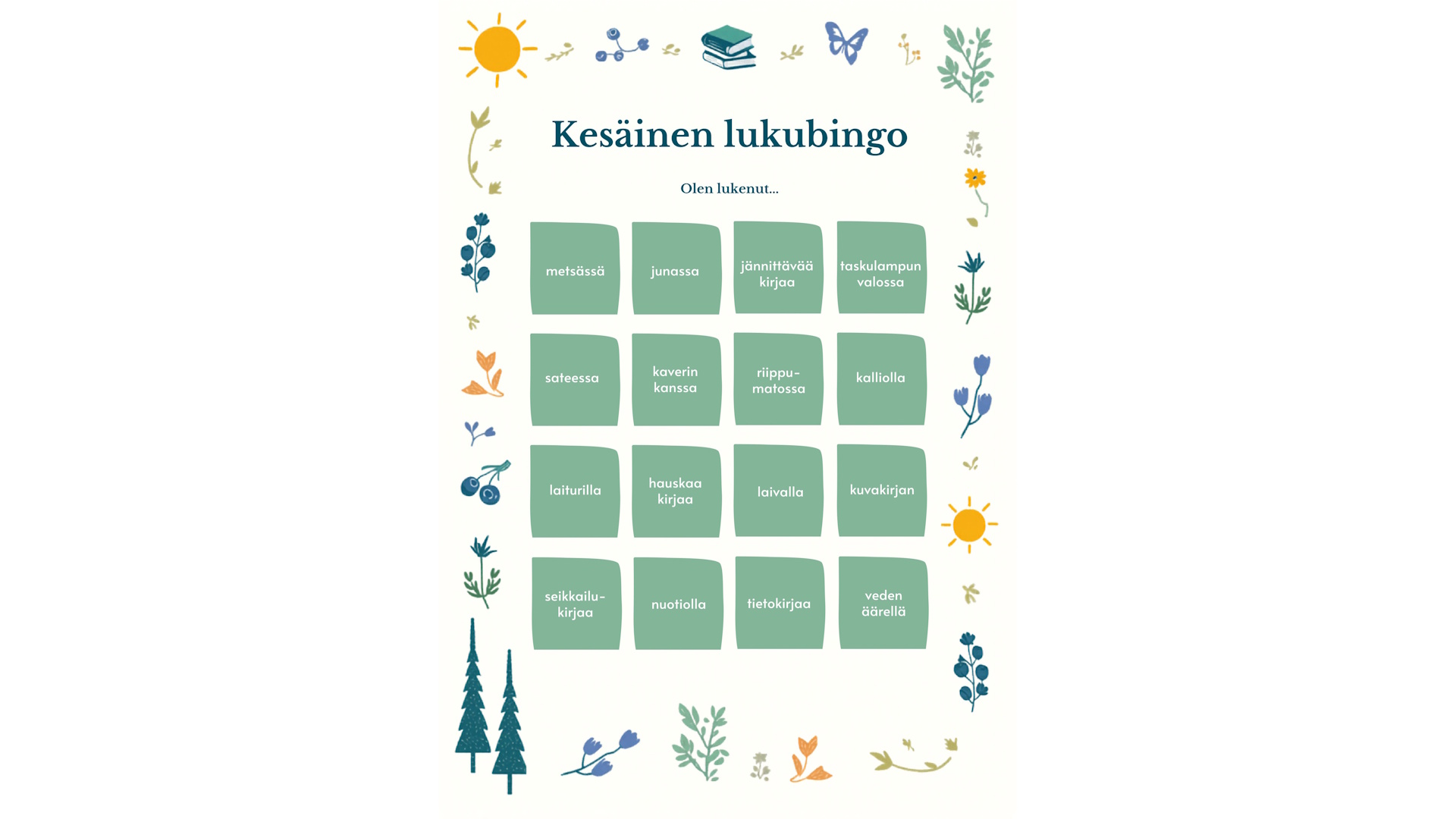 lukubingon ruudukko