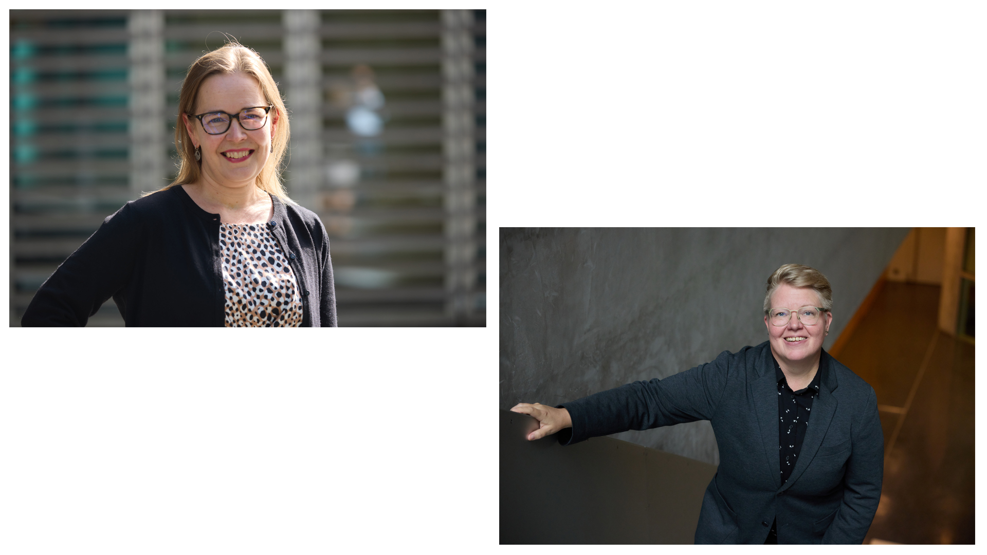 Paula Mäkinen ja Outi Saarikoski