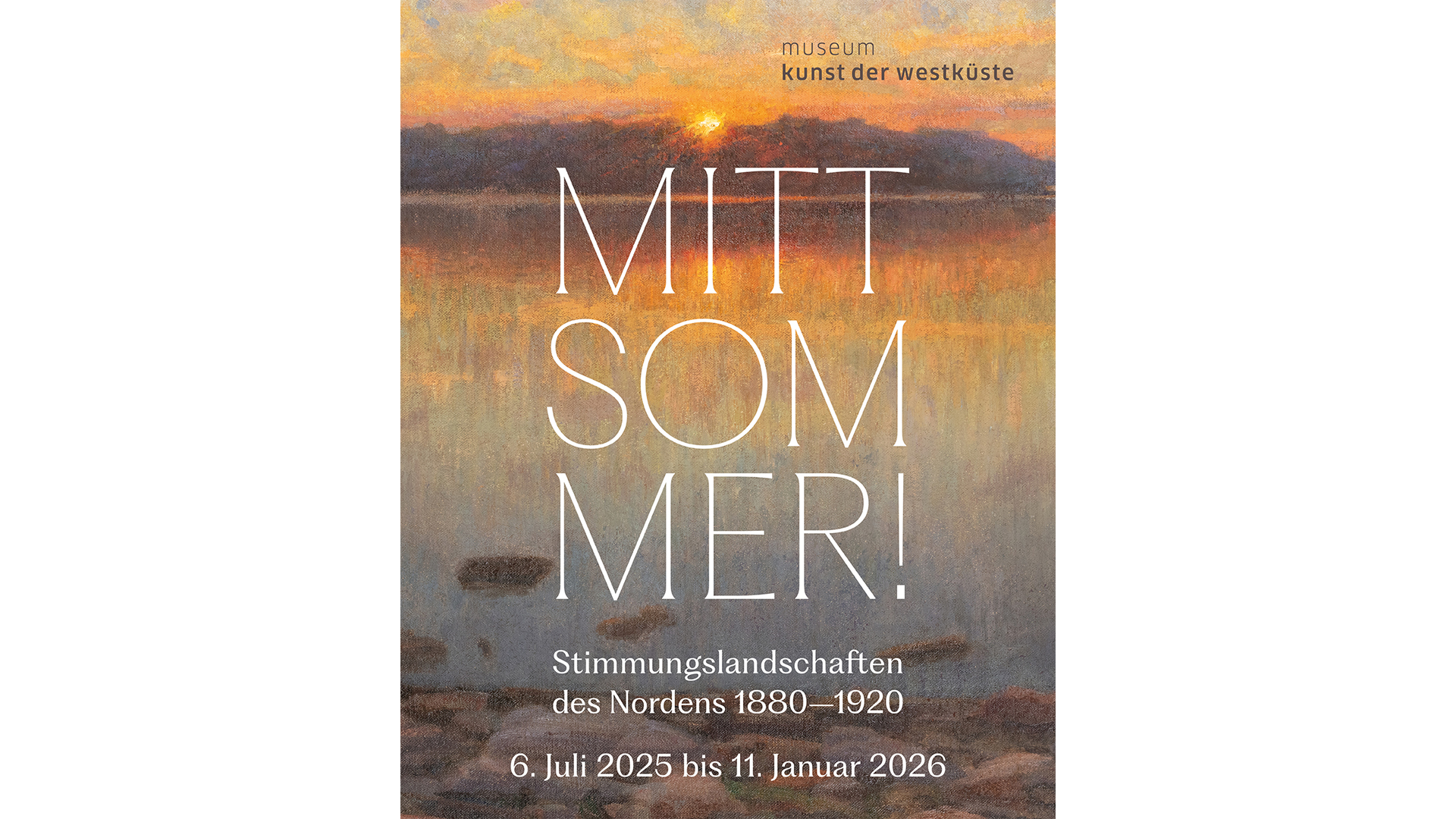 Mittsommer-näyttelyn juliste