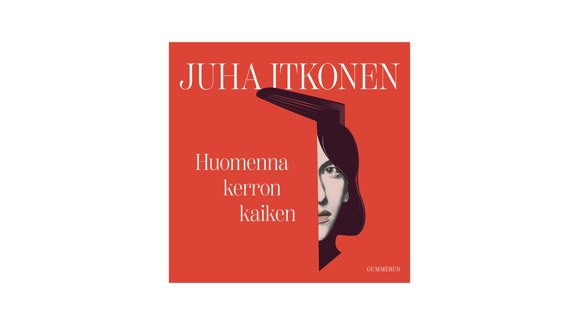 Huomenna kerron kaiken -kirjan kansikuva