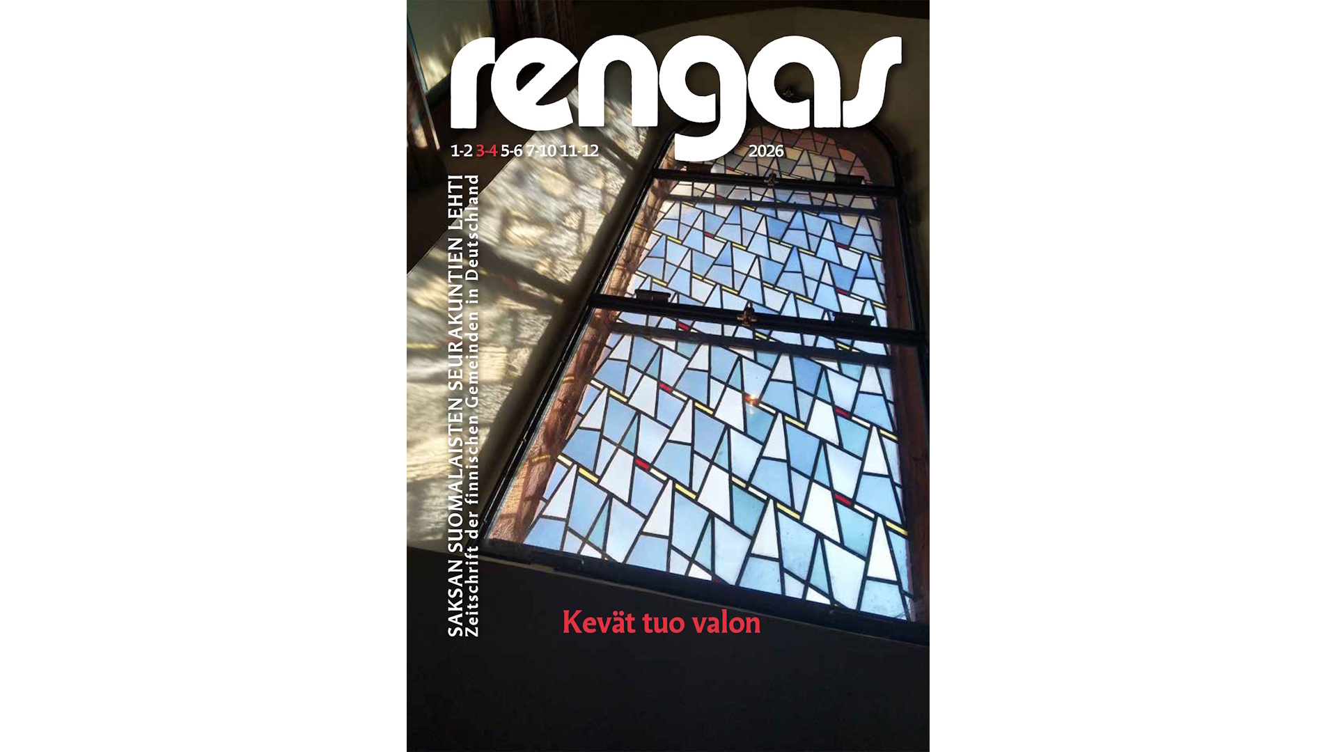 Rengas-lehden 3-4/2026 kansikuva
