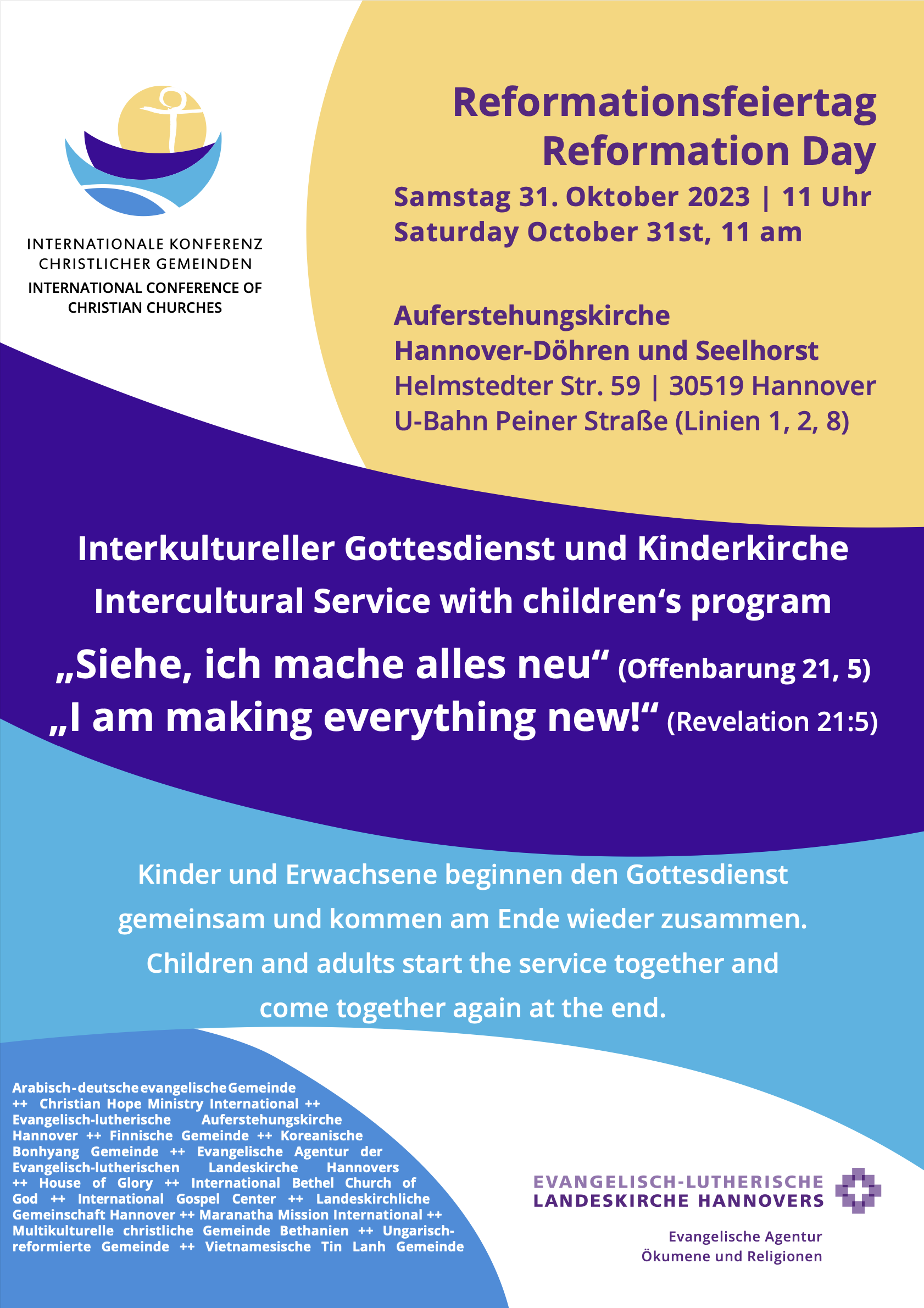 Mainos, Interkulturelle Gottesdienst