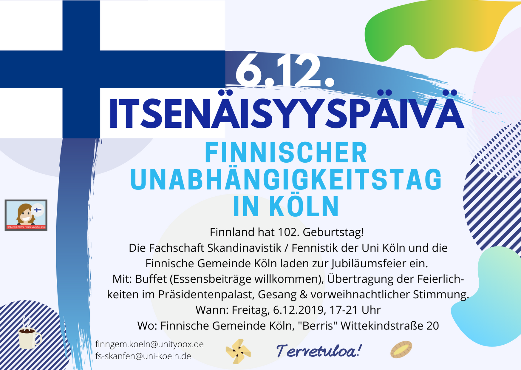 Itsenäisyyspäivä / Unabhängigkeitstag Finnlands