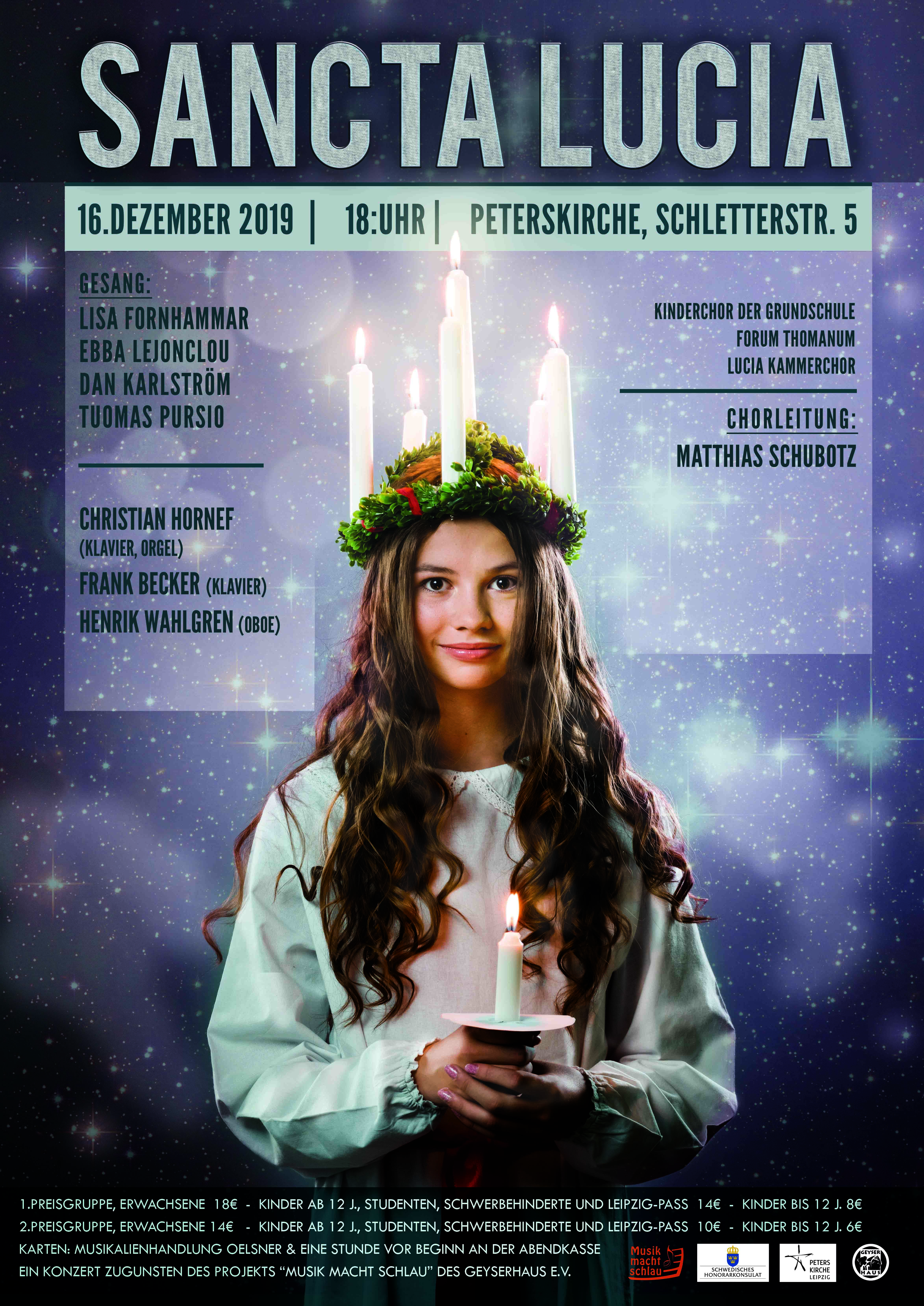 Sancta Lucia -konsertti / Konzert