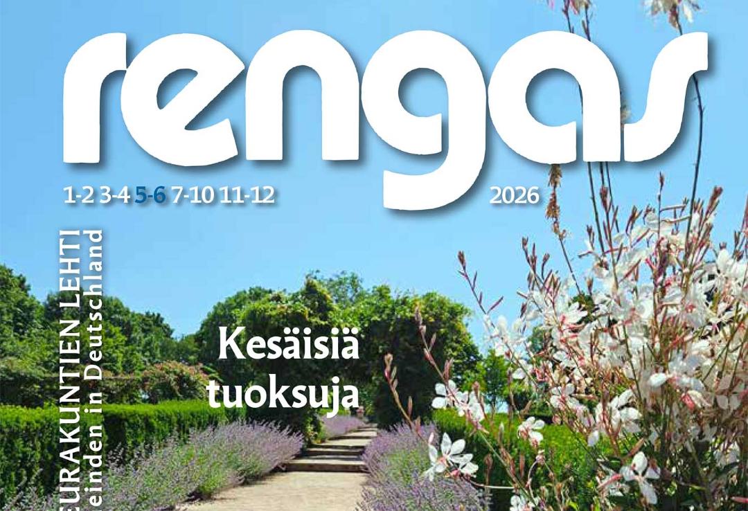 Rengas-lehden 5-6/2026 kansikuvan yläosa