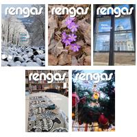 Rengas-lehden vuosikerta 2025 kansikuvat